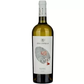 Вино Два Сердца МУСКАТ