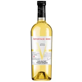 Вино ЗГУ Крым Вилла Крым МУСКАТ ТРАМИНЕР