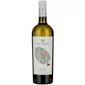 Вино Два Сердца МУСКАТ